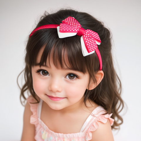 Berry Dots Headband Set
