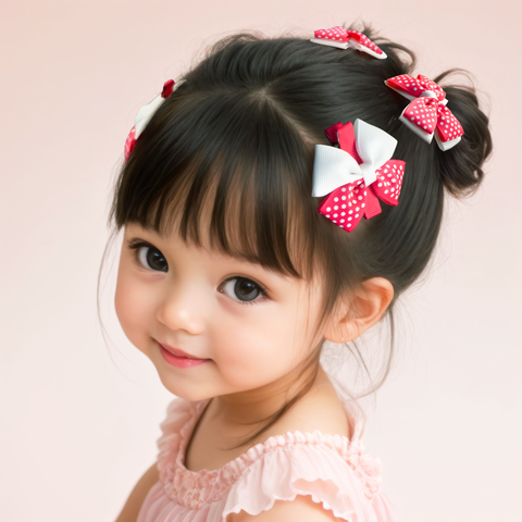 Berry Dots Headband Set