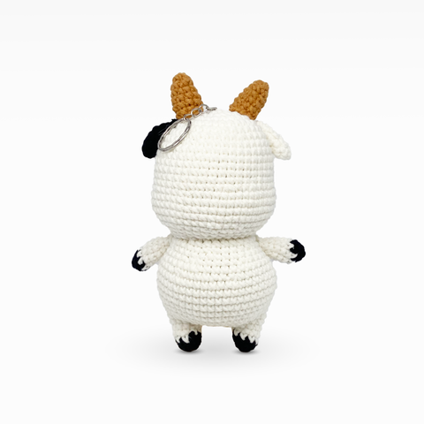 Cow, Keychain/Bag Charm, Large