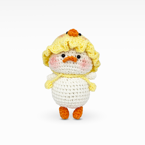 Duck with Cap, Keychain/Bag Charm, Large