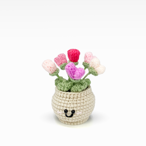 Bundle of Hearts Pot, Medium