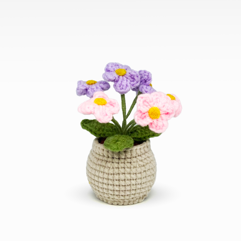Spring Flowers Pot, Medium