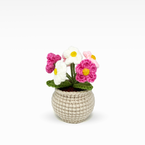 Spring Flowers Pot, Medium
