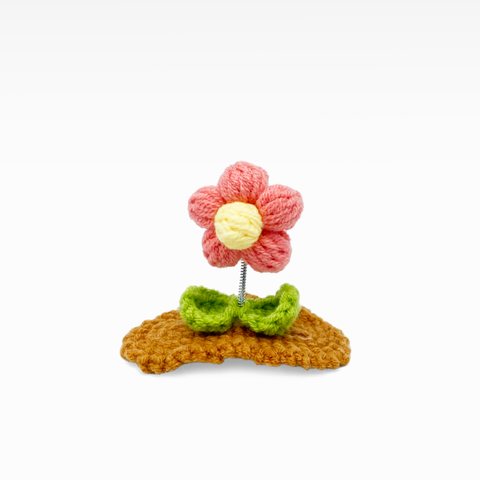 Puff Flower Hair Clip