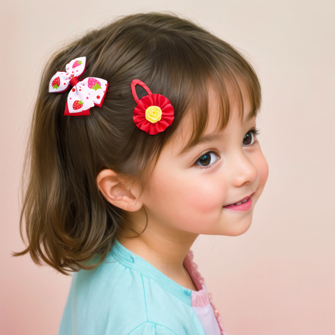 Strawberry Headband Set